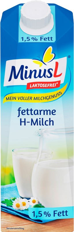 MinusL H Milch 1.5 % 10 Stück à 1 L