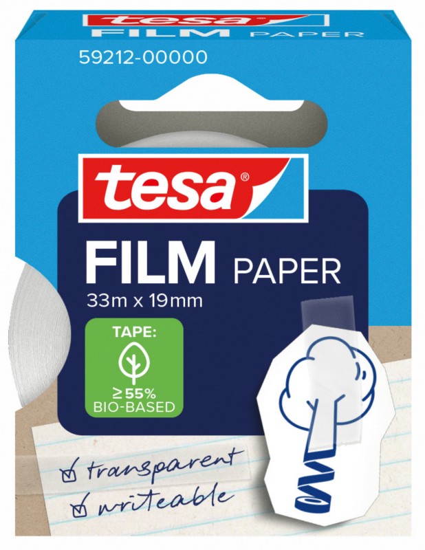 tesa Klebeband tesafilm Transparent 33 m (L)