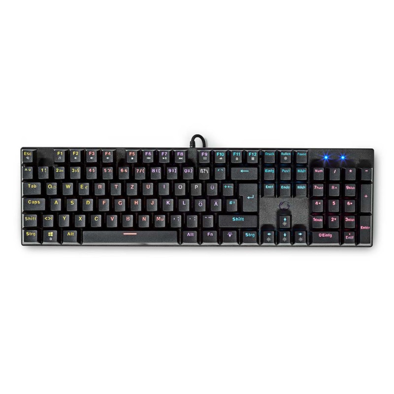 Logitech Verkabelte Tastatur GKBDM110BKDE QWERTZ (DE) Schwarz