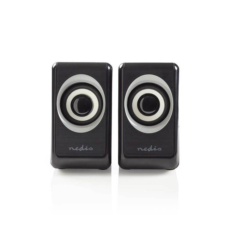 Nedis Stereo-Lautsprechersystem CSPR20020BK Schwarz