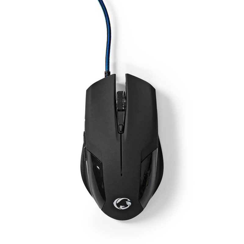 Nedis GMWD110BK Gaming-Maus verkabelt schwarz