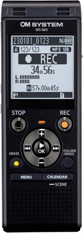 Thumbnail - OLYMPUS Diktiergerät Digitales Diktiergerät 8 MB WS-883 Schwarz