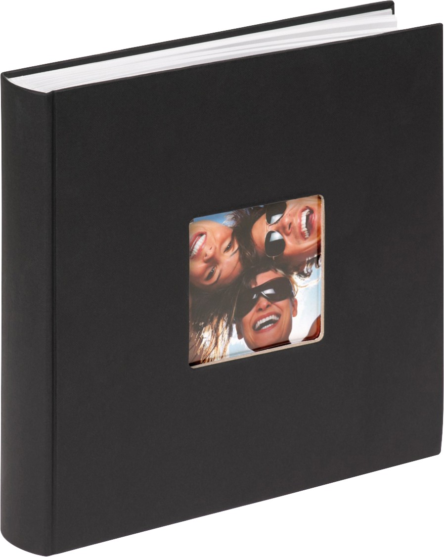 walther design Fotoalbum Schwarz FA-208-B 30 (B) x 5 (T) x 30 (H) cm 1284461