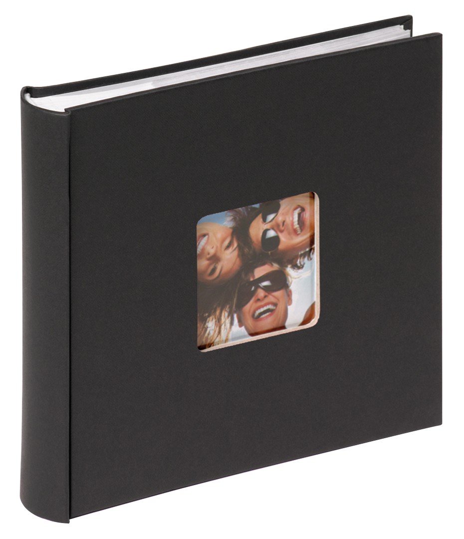 walther design Fotoalbum Schwarz Papier ME-110-B 24 (B) x 5 (T) x 22 (H) cm 1284462