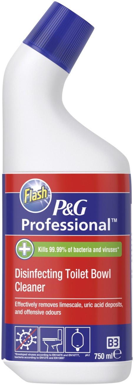 Flash Professional Toilet Cleaner 750 Ml