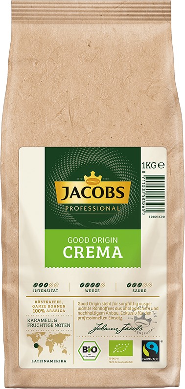 Jacobs Good Origin Kaffeebohnen Beutel 3/5 Medium Arabica