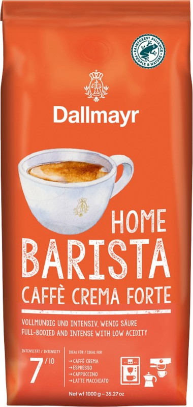 Thumbnail - Dallmayr Caffe Crema Forte Kaffeebohnen 7 dunkel 1 kg