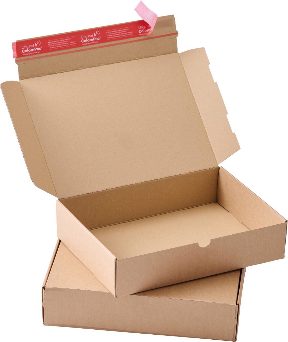 Colompac Folding Box Cardboard 80 Mm (H) Brown Pack Of 20 Boxes