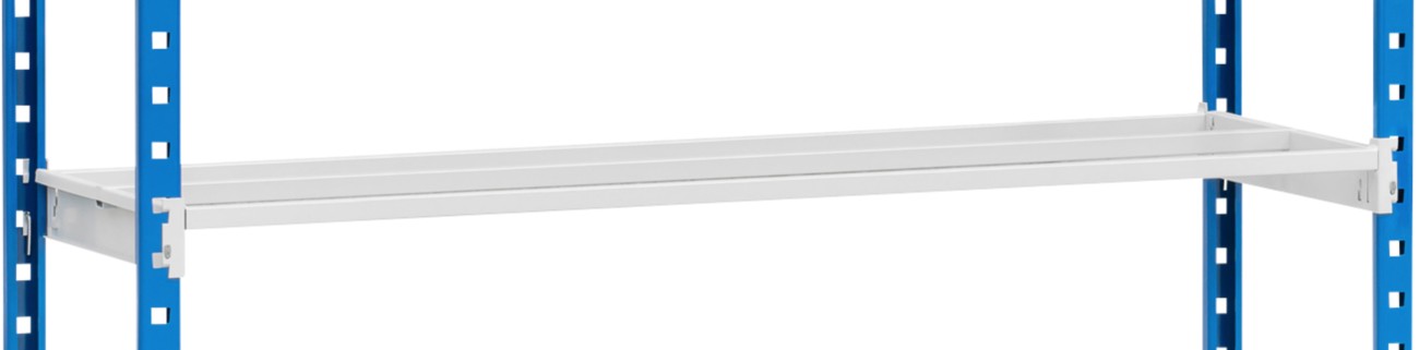 Paperflow Shelf 2 Steel 1,000 X 340 X 2,000 Mm Grey 2 Pieces