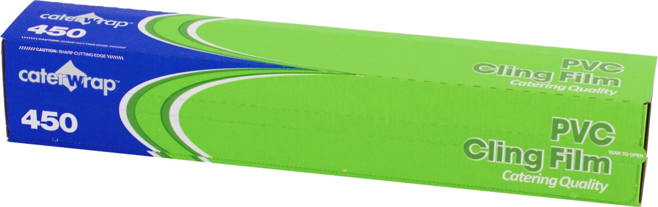 Caterwrap 1 Cater Wrap Pvc Cling Film 450Mm X 300M Kitchen Catering Food Hygiene - Image 4