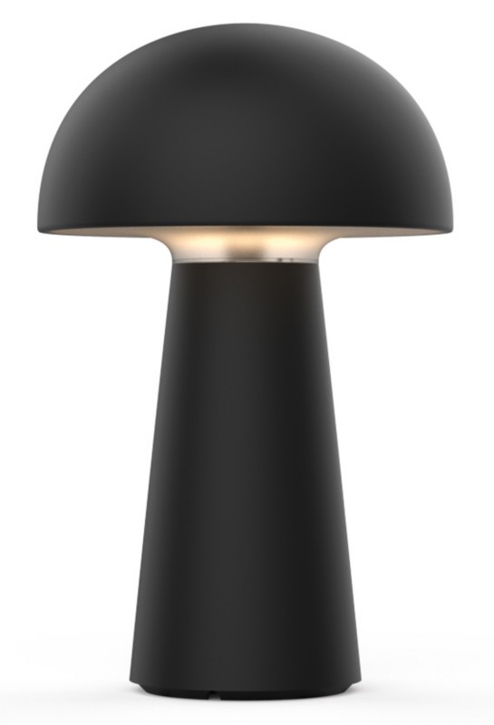 Thumbnail - meet powered by PAPERFLOW Visby Schreibtischlampe LED Schwarz Steckdose 135 x 135 x 225 mm