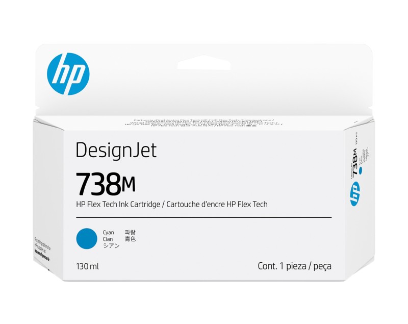 HP NO738 Original Tintenpatrone A24VMA Cyan