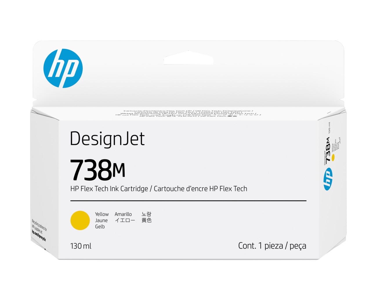 Thumbnail - HP NO738 Original Tintenpatrone A24VPA Gelb