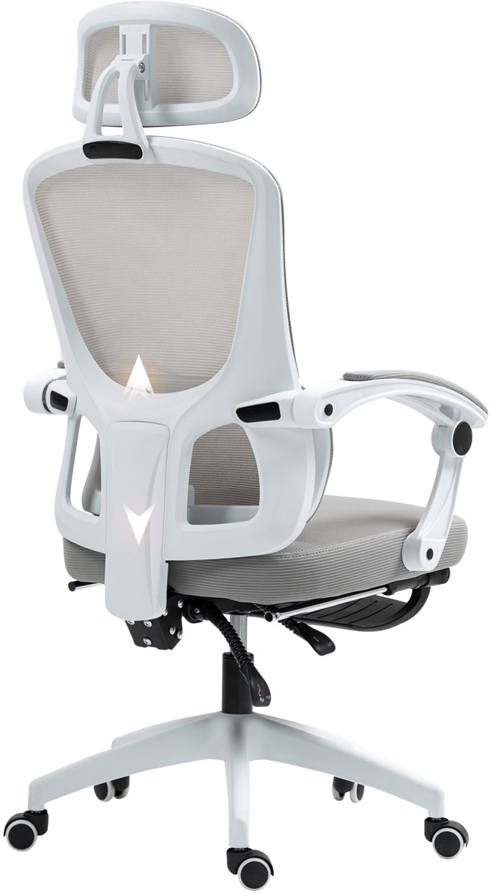 Homcom Office Chair Basic Tilt Grey 120 Kg 921-816V70gy 620 X 620 X 1,280 Mm