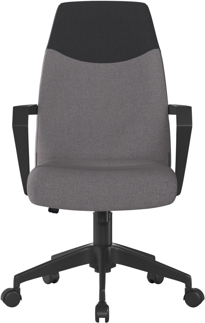 Nautilus Clyde Office Chair Fixed Armrest Black, Grey 136 Kg 580 X 560 X 1,065 Mm