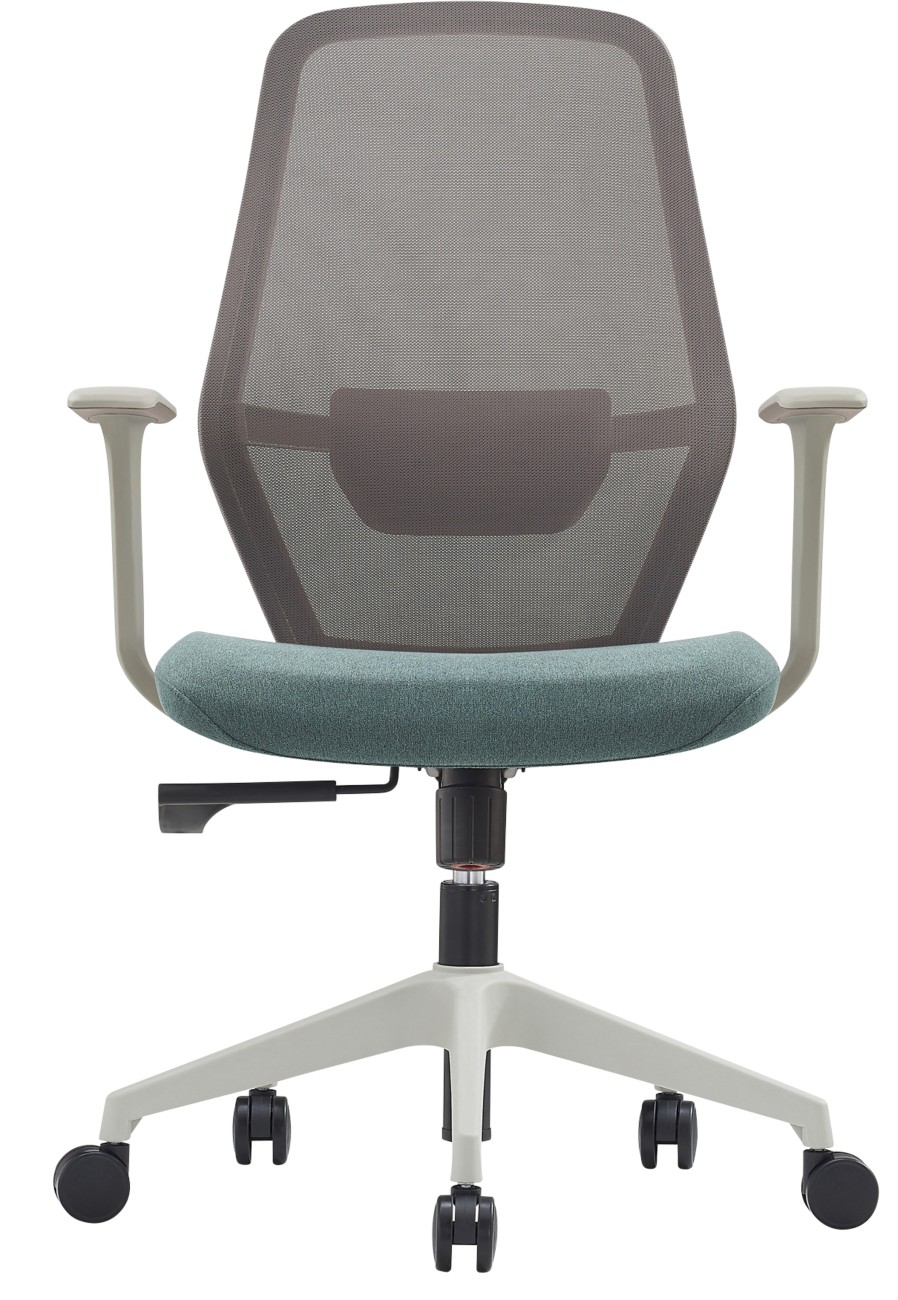 Nautilus Orbit Office Chair Basic Tilt Fixed Armrest Grey, Teal 113 Kg 650 X 550 X 1,100 Mm