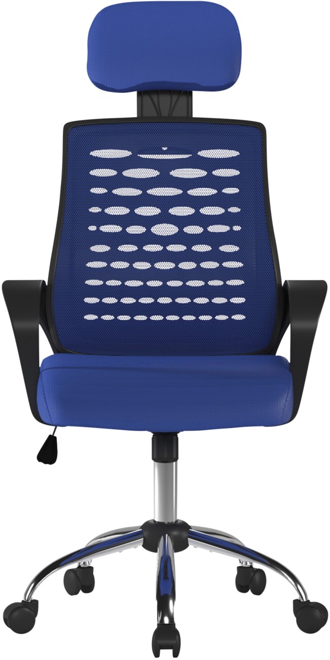 Nautilus Sigma Office Chair Basic Tilt Fixed Armrest Blue 136 Kg 500 X 530 X 1,205 Mm