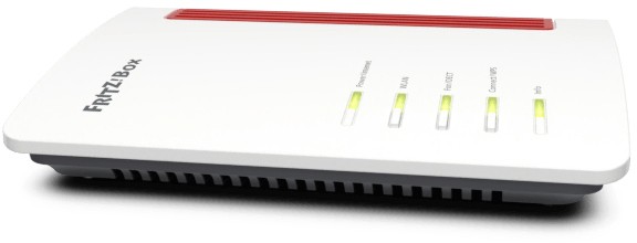 AVM 20003052 Router 4 x Ethernet LAN RJ-45-Anschlüsse, 1 x USB-Anschluss, 1 x RJ-11-Anschluss 1285153