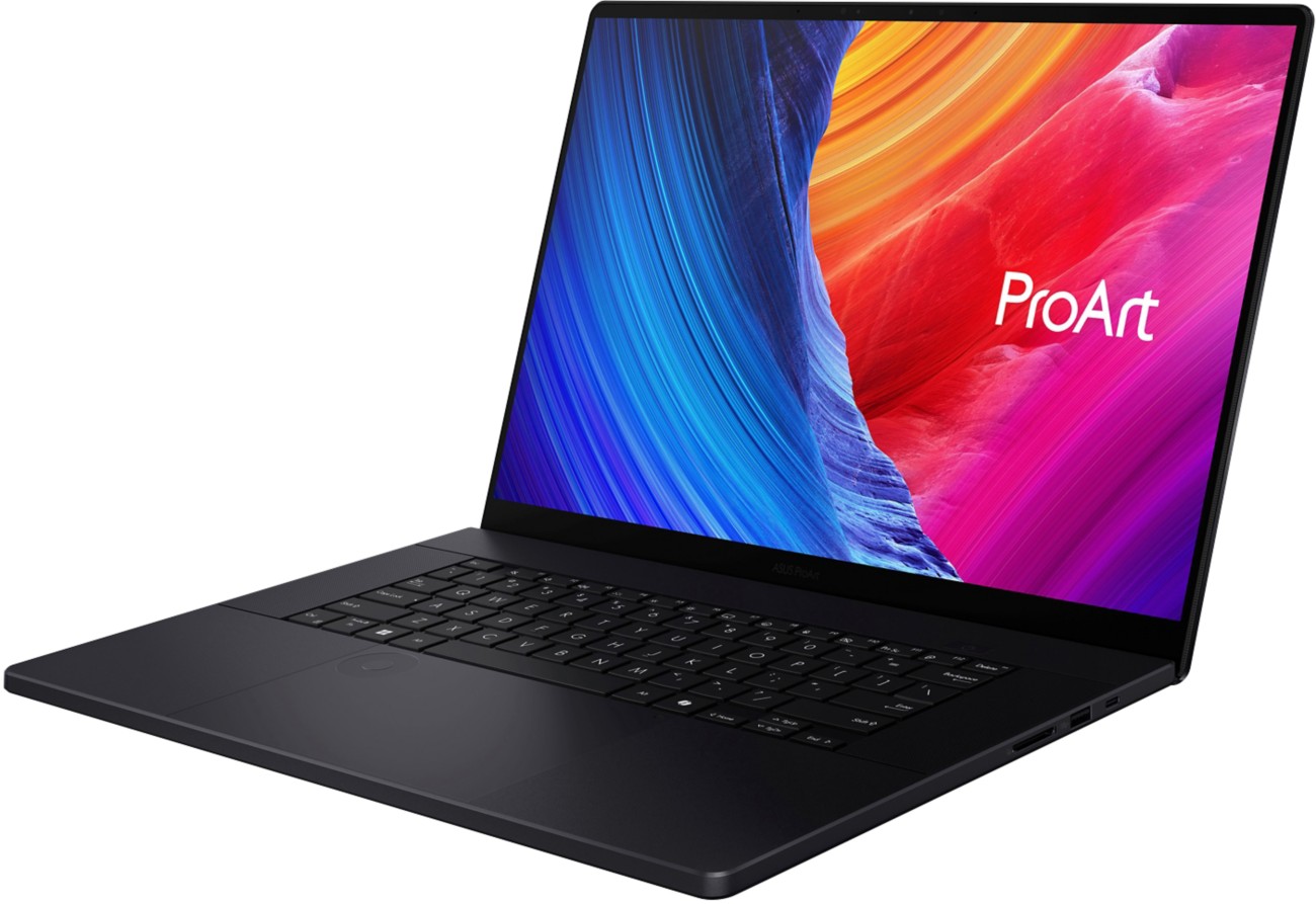 Asus Proart P16 Laptop 40.6 Cm (16") Amd Ryzen 9370 5.1 Ghz 32 Gb 1 Tb 1 Tb Nvidia Geforce Rtx 4070 Windows 11 Home Black