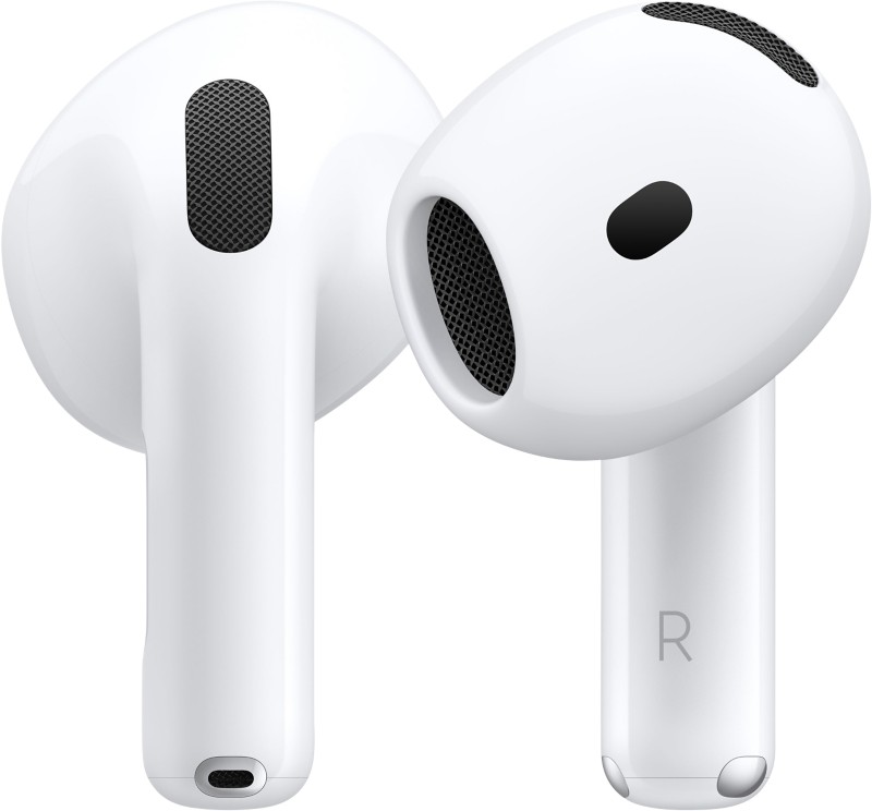 Apple AirPods Kabellose Köpfhörer In-Ear Aktive Geräuschunterdrückung 4 Weiss