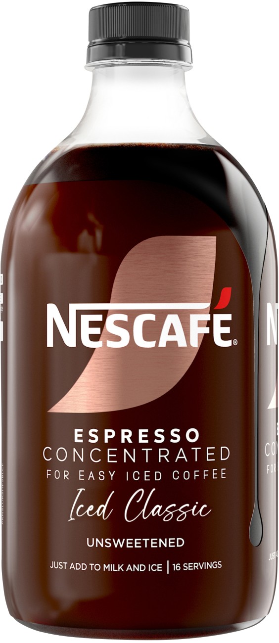 Nescafé Iced Espresso Concentrate Coffee, Premium 500ml Single Bottle Pack - Image 5