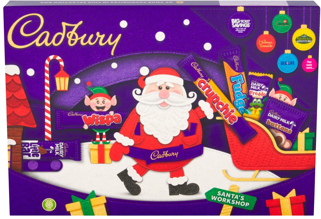 Cadbury Medium Selction Box 125g - PACK 8 NWT7434P - Image 3