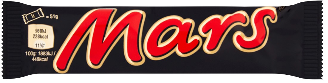 Mars Chocolate Bar Pack Of 24 Of 51 G