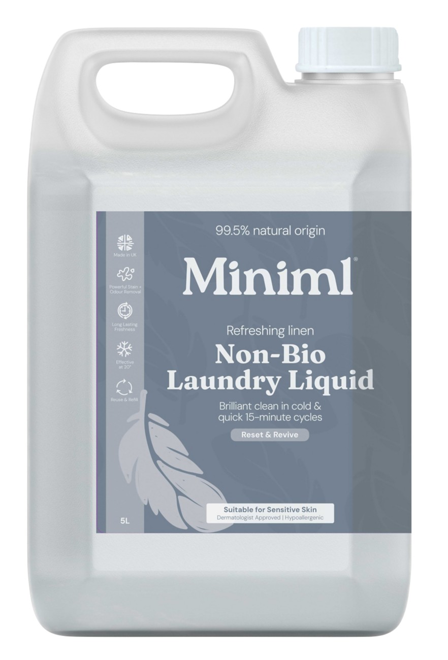 Miniml Laundry Liquid Fresh Linen 5 Litre - Image 5