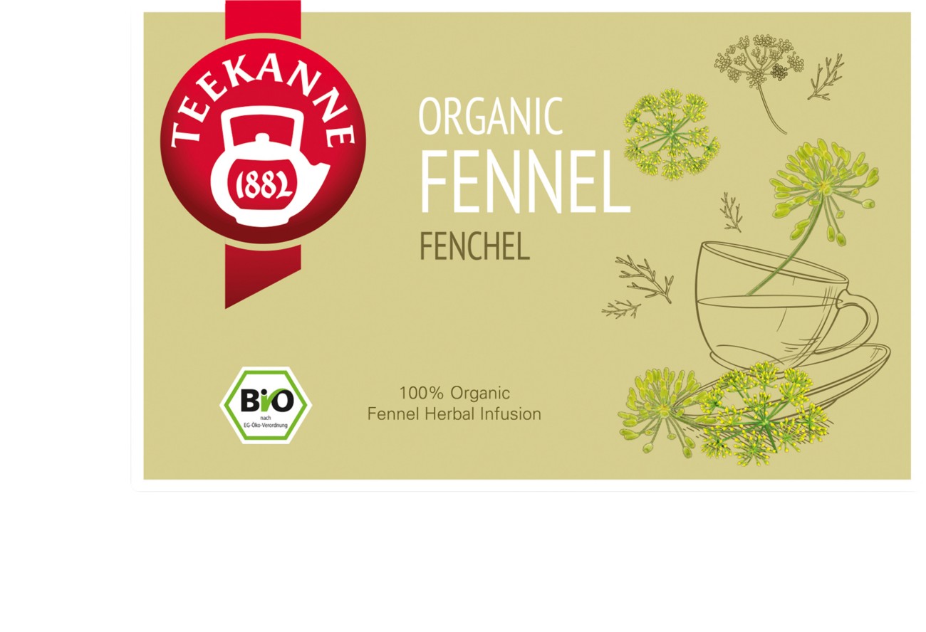 TEEKANNE Premium-Kräutertee Beutel Fenchel 20 Stück à 1,8 g