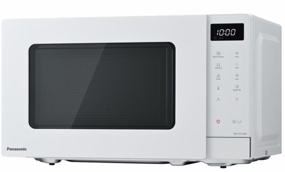 Panasonic Unisex White 800W Compact Microwave In 20L - Image 12