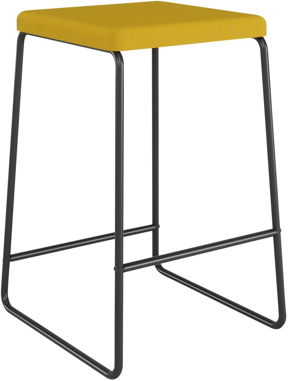 Medso Barhocker 415 x 457 x 750 mm Gelb 2 Stück