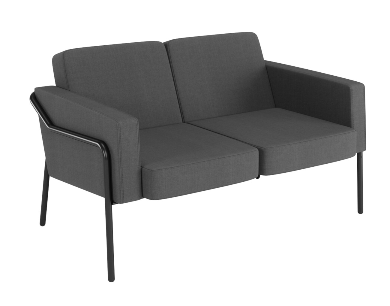 Medso Doppelsitziges Sofa 2-Sitzer 125 x 747 x 74 mm 1286558