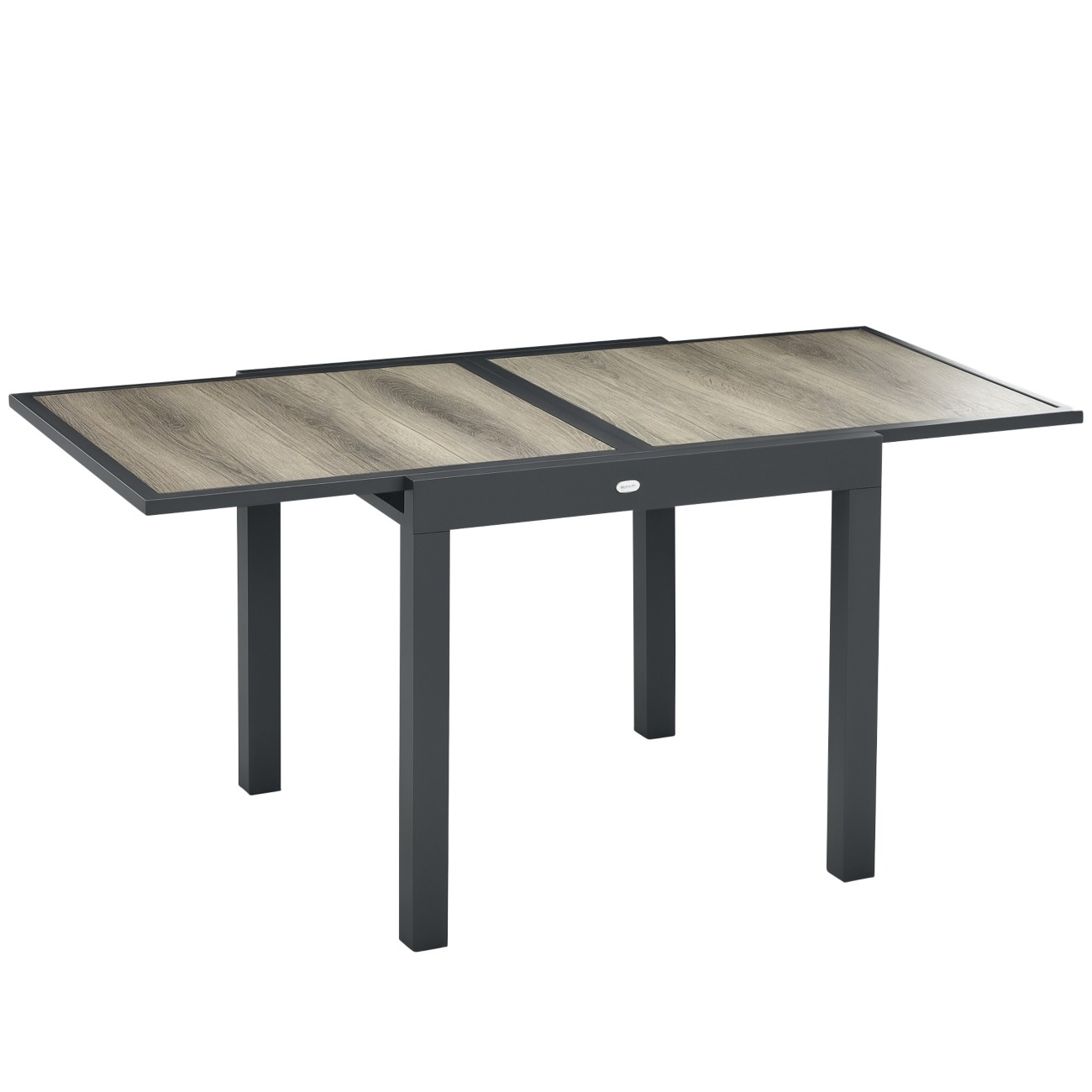 Outsunny Garden Table Aluminium, Plastic 1,600 X 800 X 750 Mm