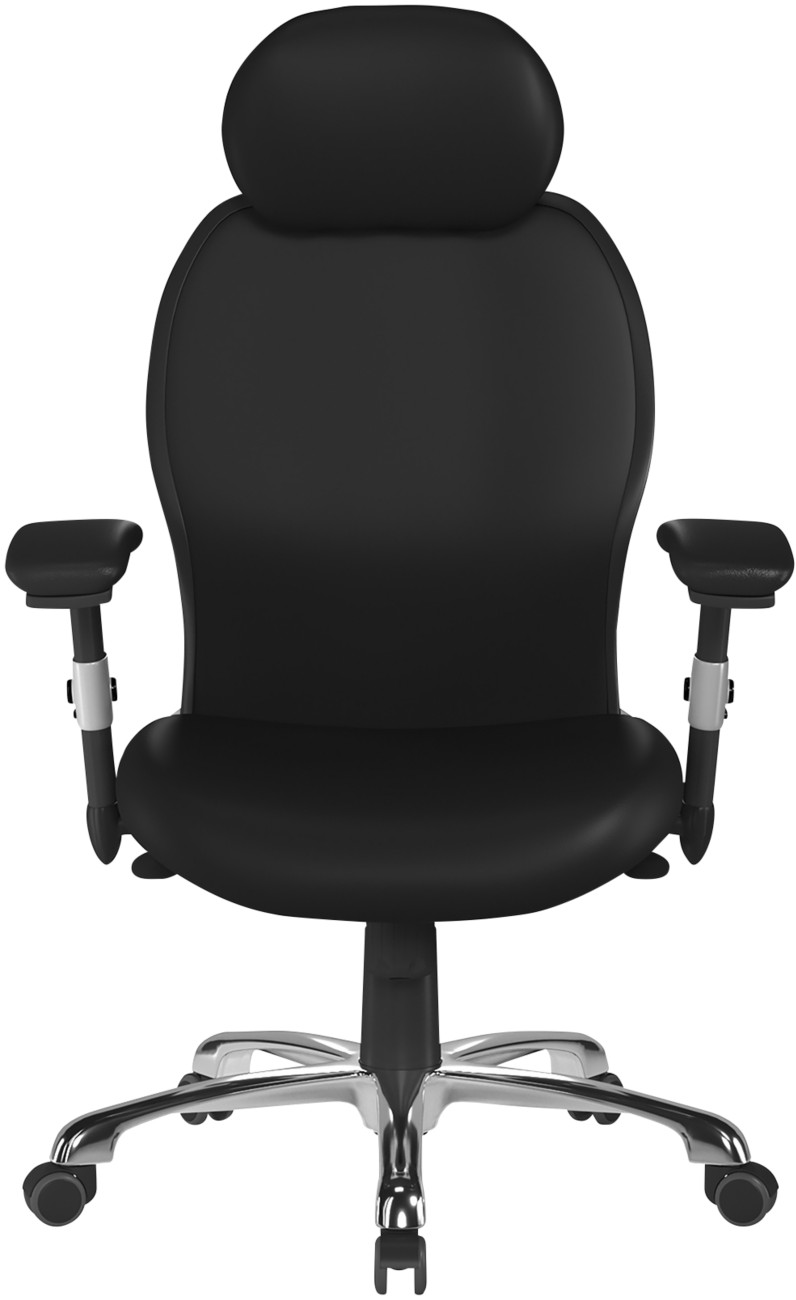 Nautilus Designs Operator Chair Knee Tilt Height-Adjustable Armrest Height-Adjustable Seat Black 150 Kg 530 X 500 Mm
