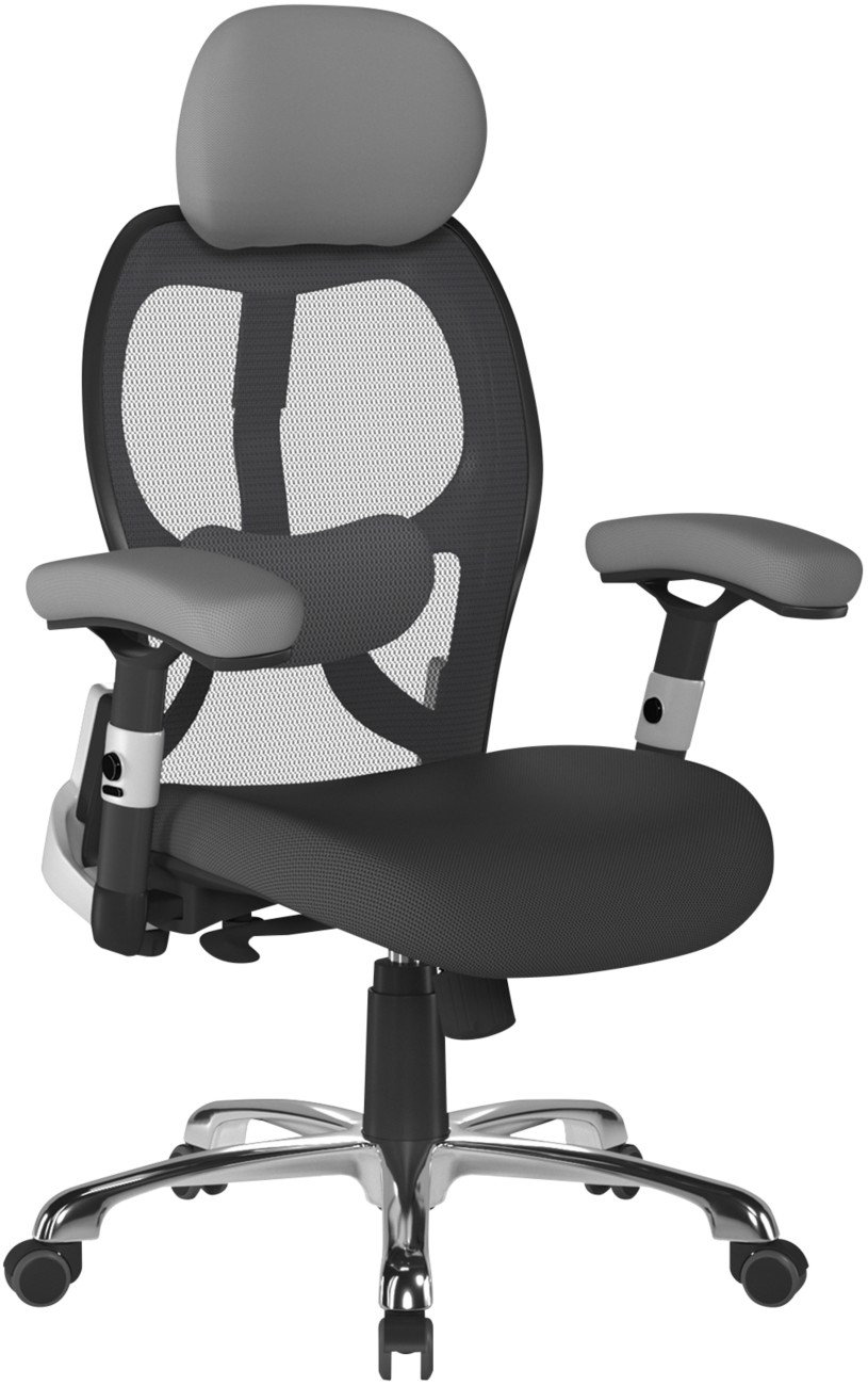 Nautilus Designs Operator Chair Knee Tilt Height-Adjustable Armrest Height-Adjustable Seat Grey 150 Kg 530 X 500 Mm