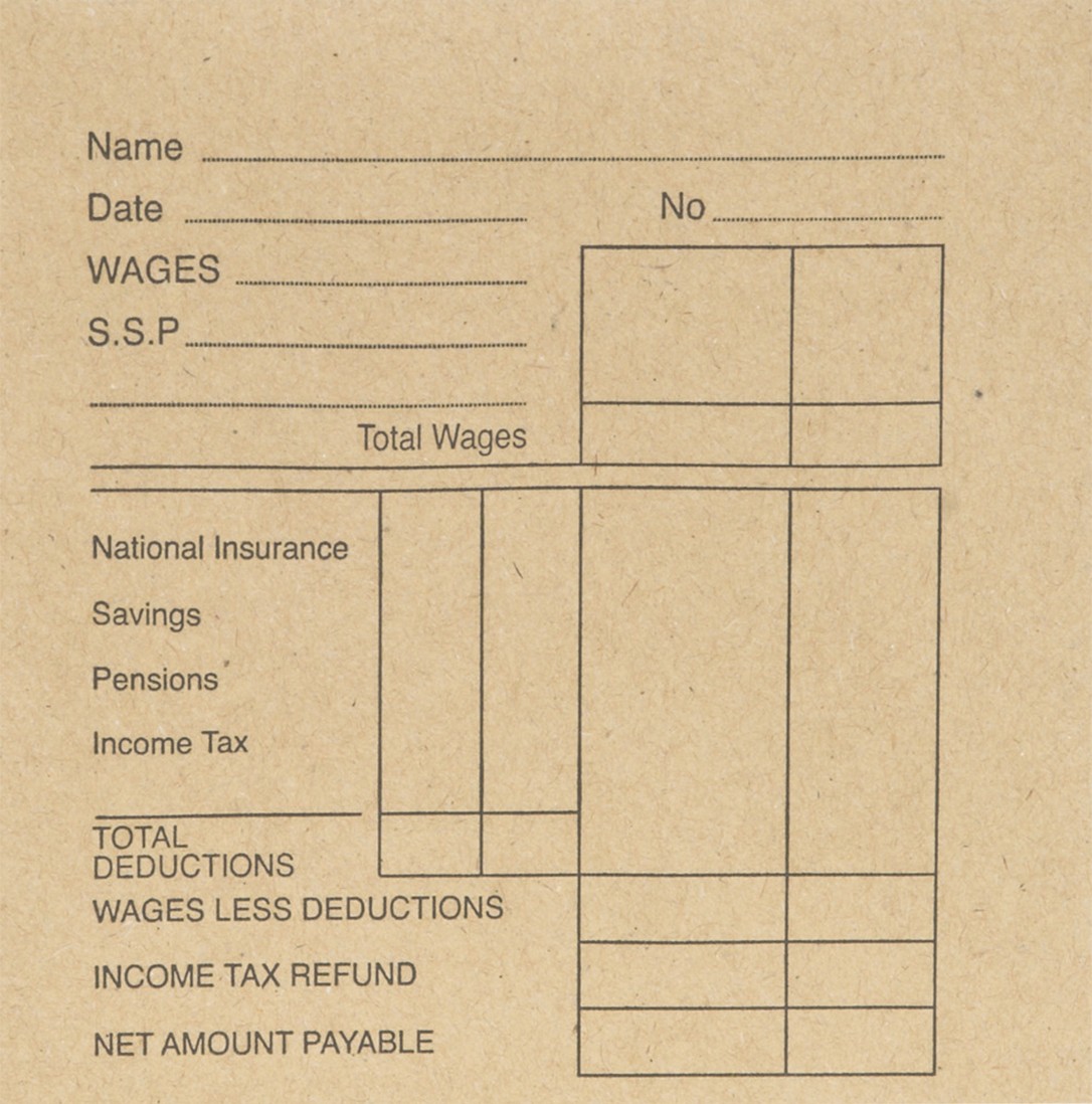 Bong Self Seal Wageslip Envelopes Brown 102 Mm (H) Plain Pack Of 1000