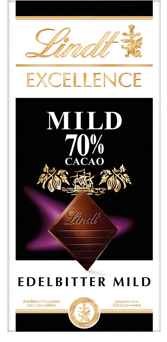 Lindt EXCELLENCE Zartbitterschokolade (70% +) 100 g 1286933