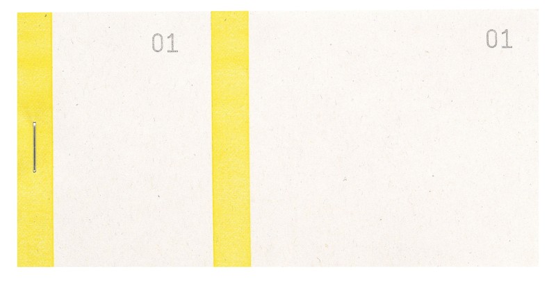 Thumbnail - Exacompta Auftragsbuch 96303E Gelb 6 x 0,8 x 13,5 cm 50 Stück