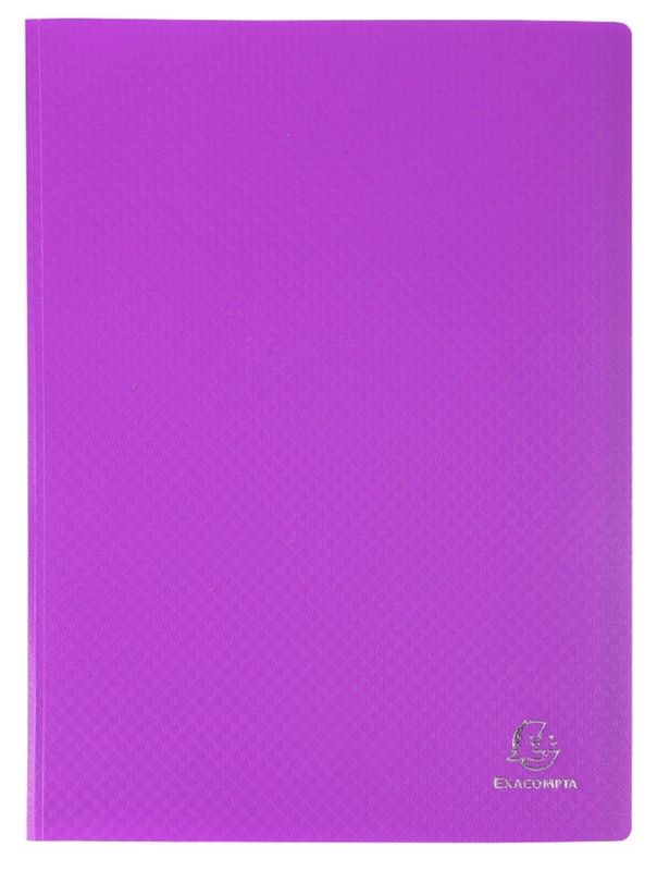 Thumbnail - Exacompta OpaK Präsentationsmappe 50 Taschen DIN A4 Violett 10 Stück
