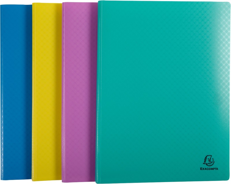 Exacompta Forever Young Präsentationsmappe 20 Taschen DIN A4 Farbig sortiert 20 Stück