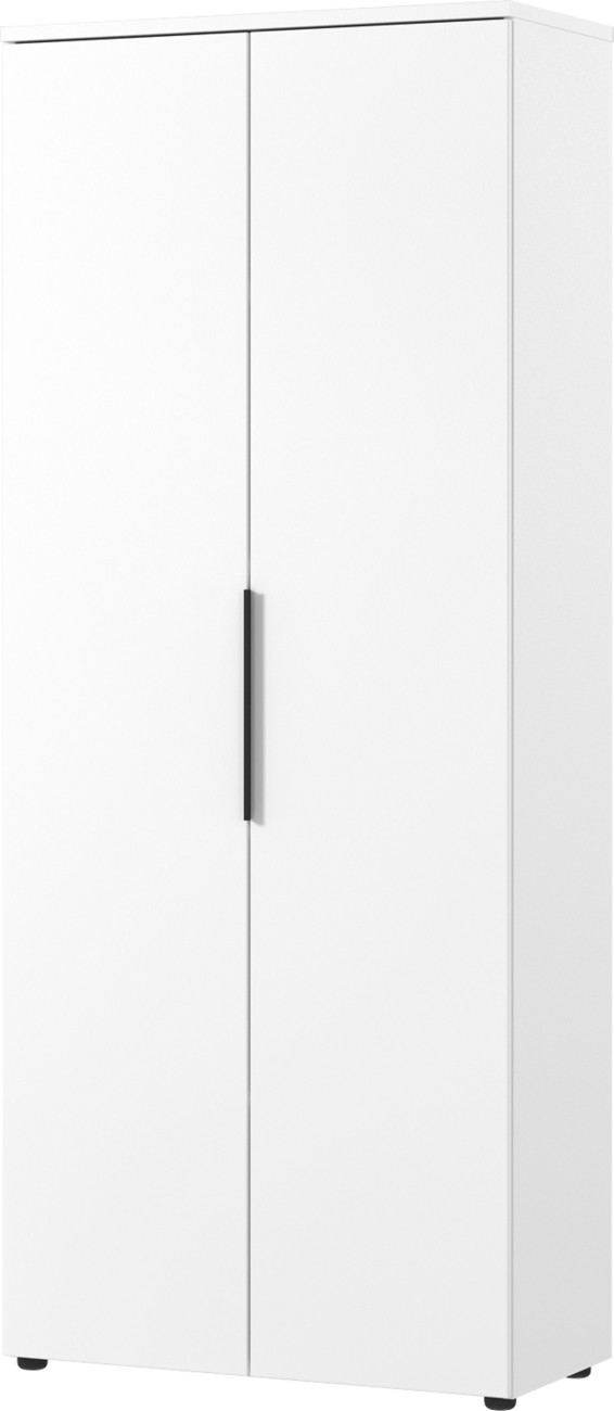 Germania Gw-Mailand Filing Cabinet Chipboard 4 Shelves 810 X 400 X 1,970 Mm White
