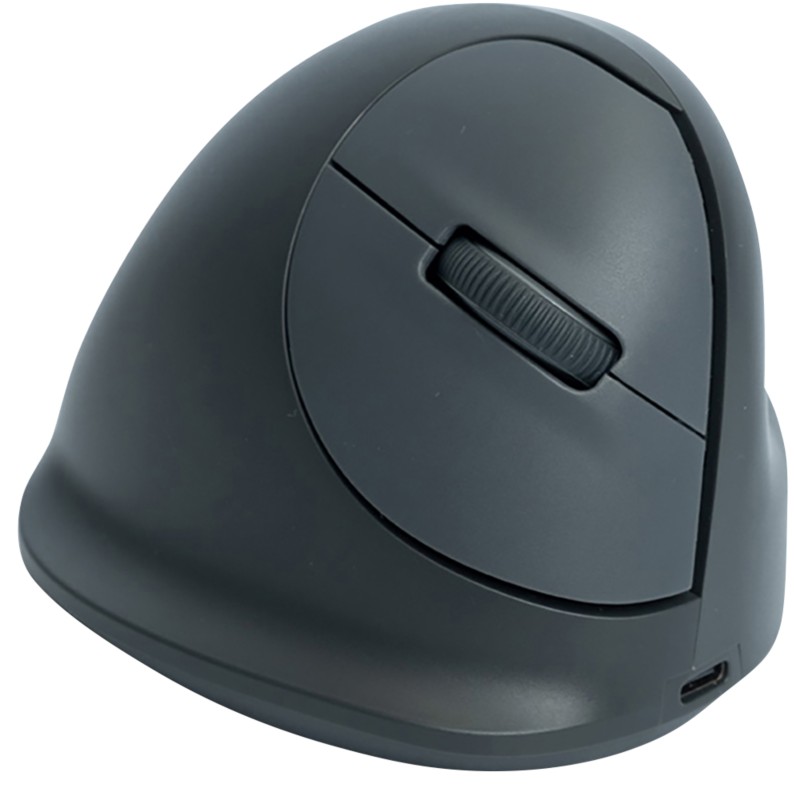 Thumbnail - R-Go Tools RGOHEBAMRWL Ergonomische Maus Verkabelt & Kabellos Bluetooth Schwarz