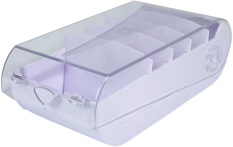 Thumbnail - Exacompta Aquarel Karteikasten DIN A8 Kunststoff 650 Karten Mauve 8 Stück