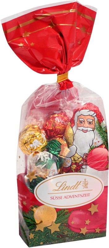 Lindt SÜSSE ADVENTSZEIT Schokolade gemischt 130 g