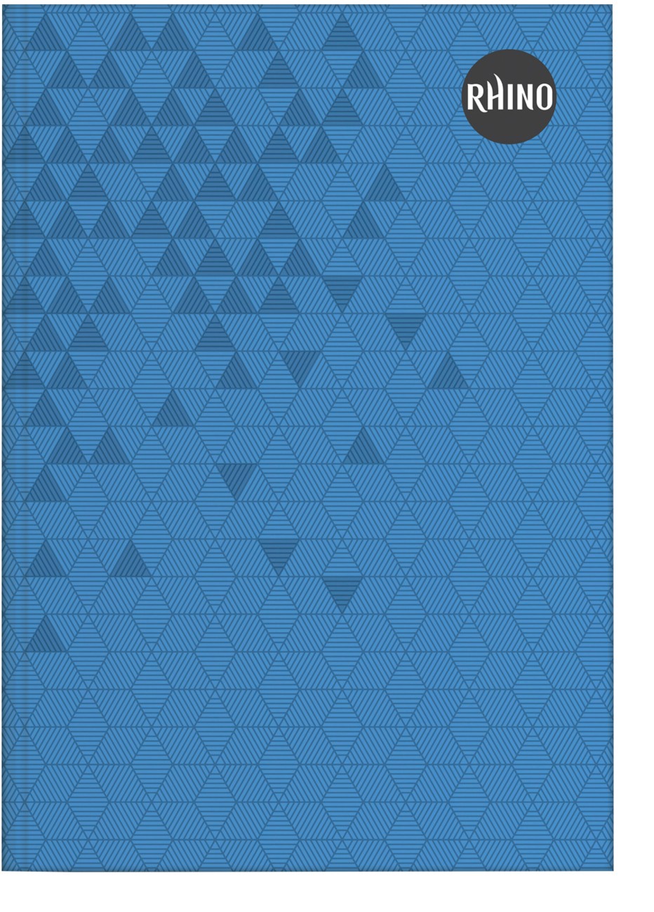 Rhino Notebook A5 Ruled Casebound Side Bound Hardback Cover Hardback 96 Pages 48 Sheets Pack Of 5