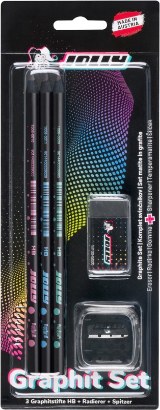 Jolly Next Gen Graphit Bleistift Set HB