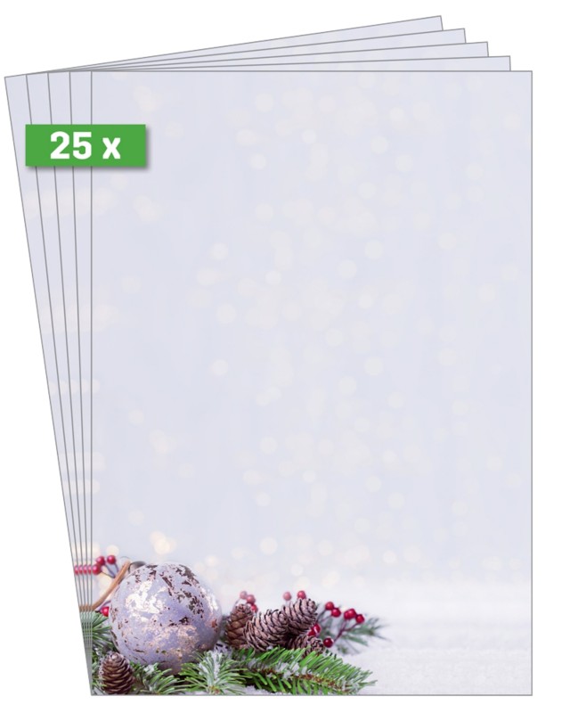 Sigel DIN A4 Briefpapier Mehrfarbig 90 g/m² 25 Stück