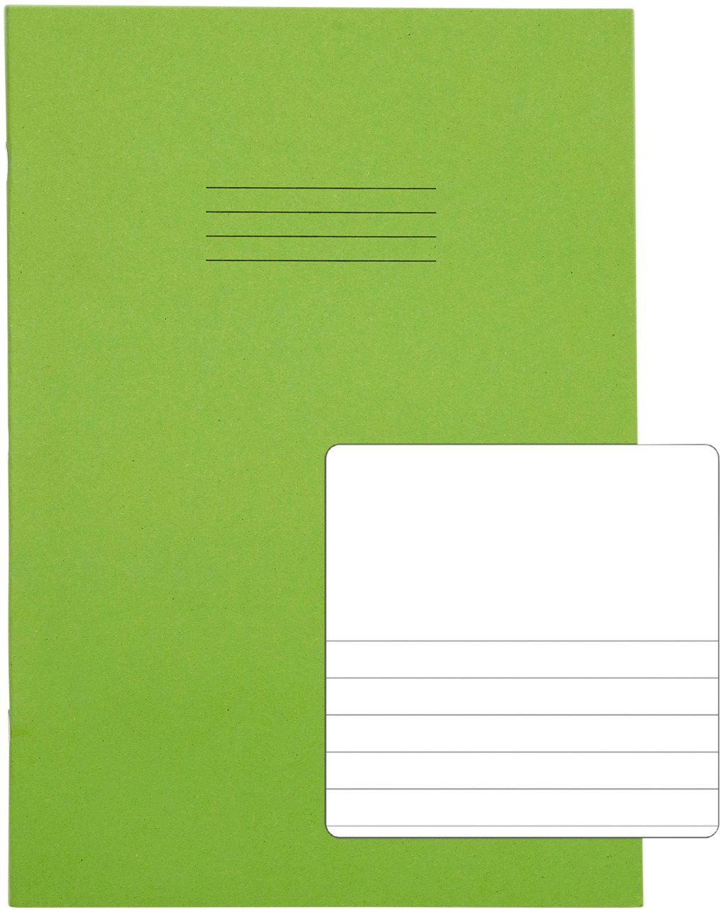 Rhino Exercise Book A4 Ruled Stapled Side Bound Manila Soft Cover White 64 Pages Pack Of 50