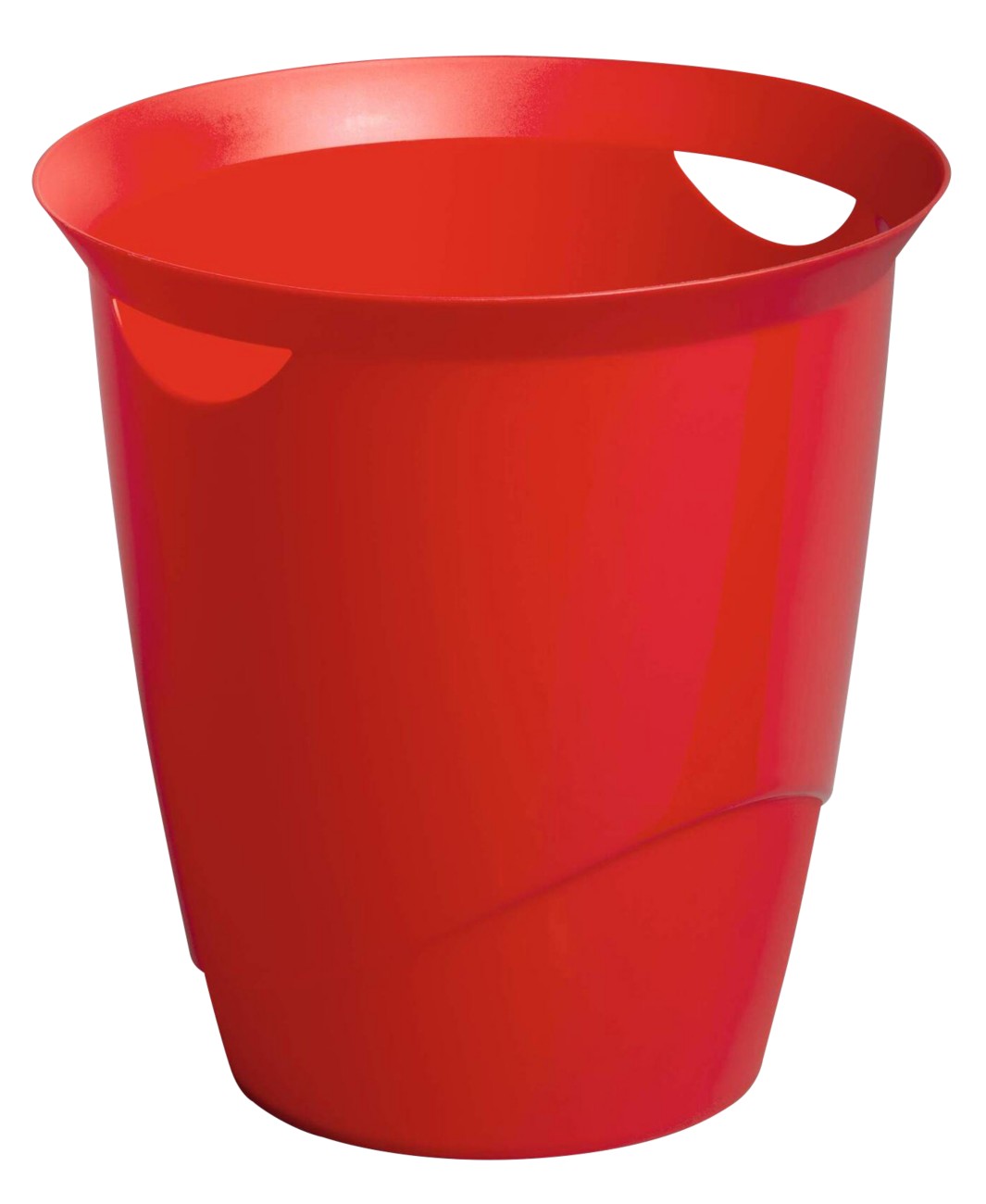 Durable TREND Plastic Waste Recycling Bin | 16 Litre | Red - Image 4