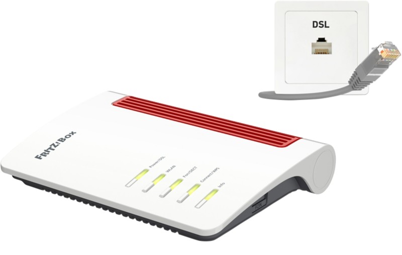 Thumbnail - FRITZ!Box 7510 WLAN-Router Gigabit Ethernet SIngle-Band (2,4 GHz) Weiß